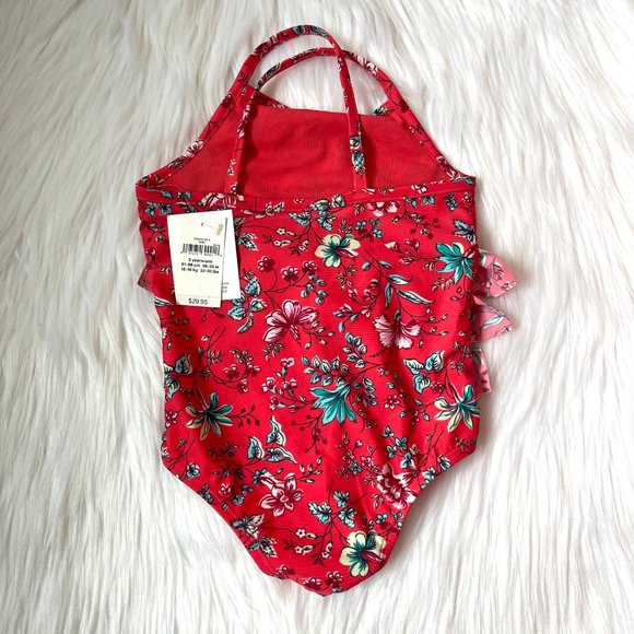 Toddler Ruffle Swim One-Piece - Picture 2 of 3